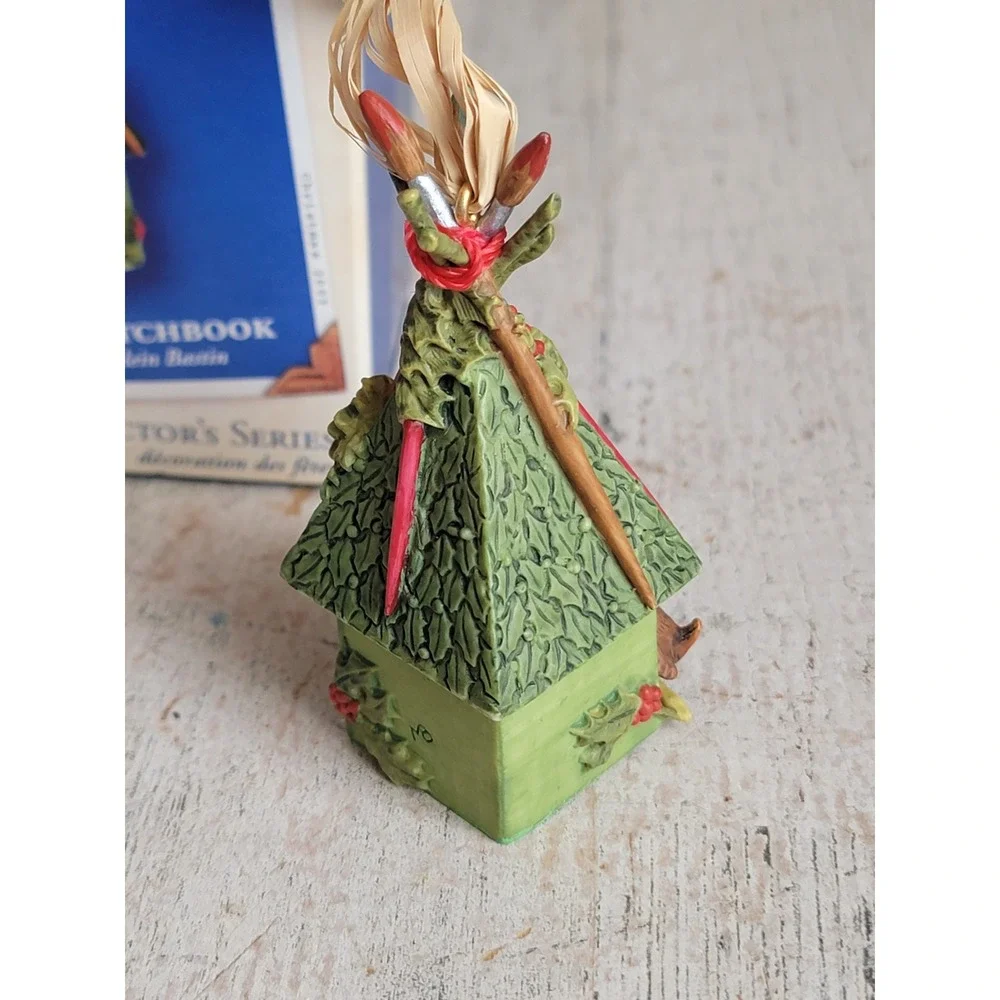 Hallmark nature's SketchBook Marjolein Bastin bird vintage ornament Xmas